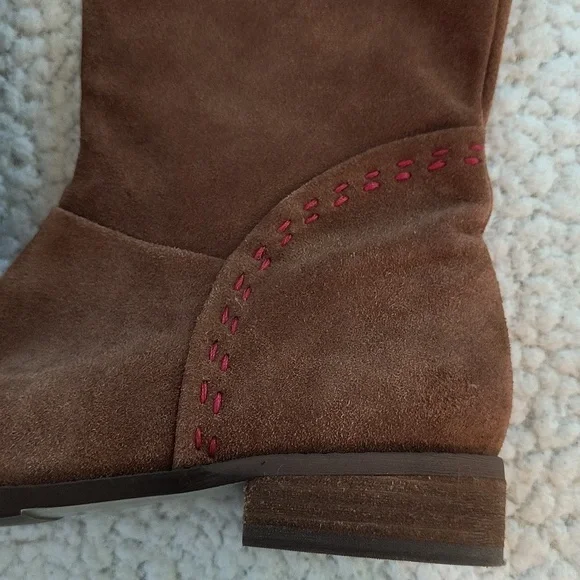 Nine West Take it Easy Suede Vintage American Collection Boots Size 6M - Picture 4 of 9